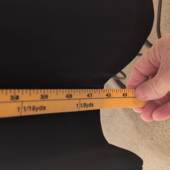 Chico's Classic Navy Straight Leg Elastic Waist Pants - Picture 4 of 6